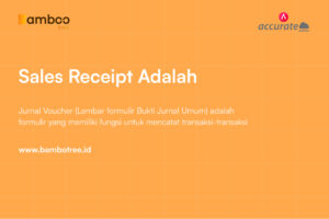 apa itu sales receipt