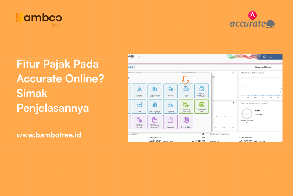 fitur pajak accurate online