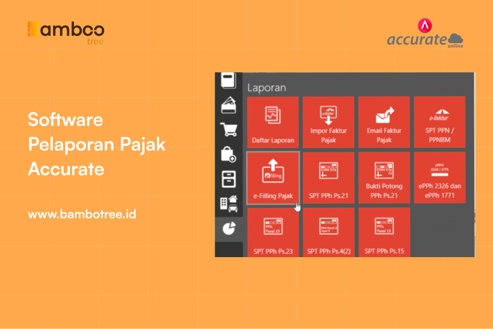 software pelaporan pajak accurate