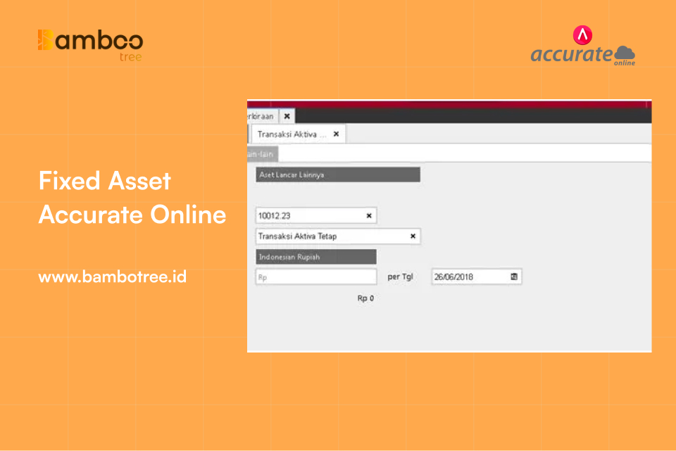 fixed asset accurate online