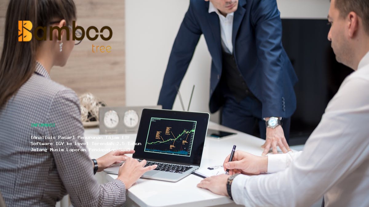 [Analisis Pasar] Penurunan Tajam ETF Software IGV ke Level Terendah 2,5 Tahun Jelang Musim Laporan Pendapatan SaaS